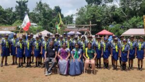 Girl Scouts of Vishaka Girls College Participated in the 31st Wattala Ja Ala District Camp held at Batuwatta Maha Vidyalaya on 15.16.17 and 18